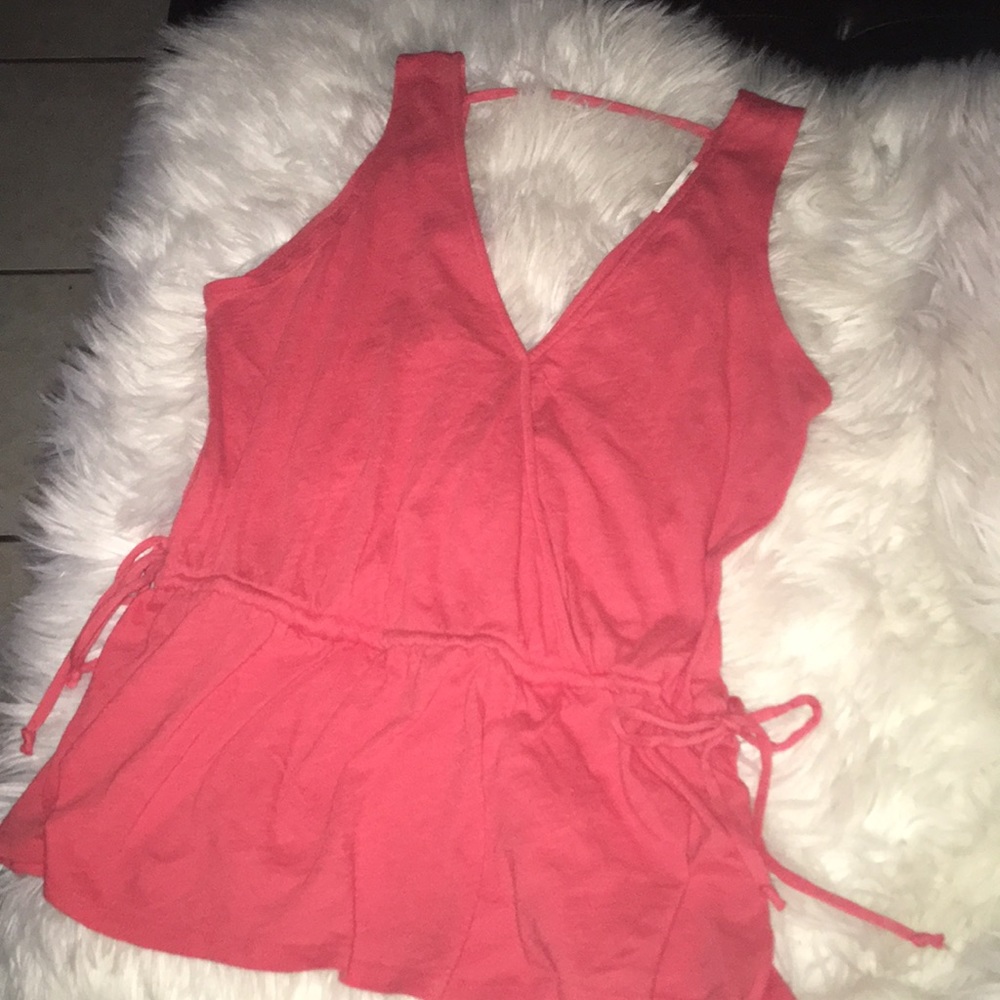 Antropologie pure + good v neck top sz m nwot - Picture 3 of 5